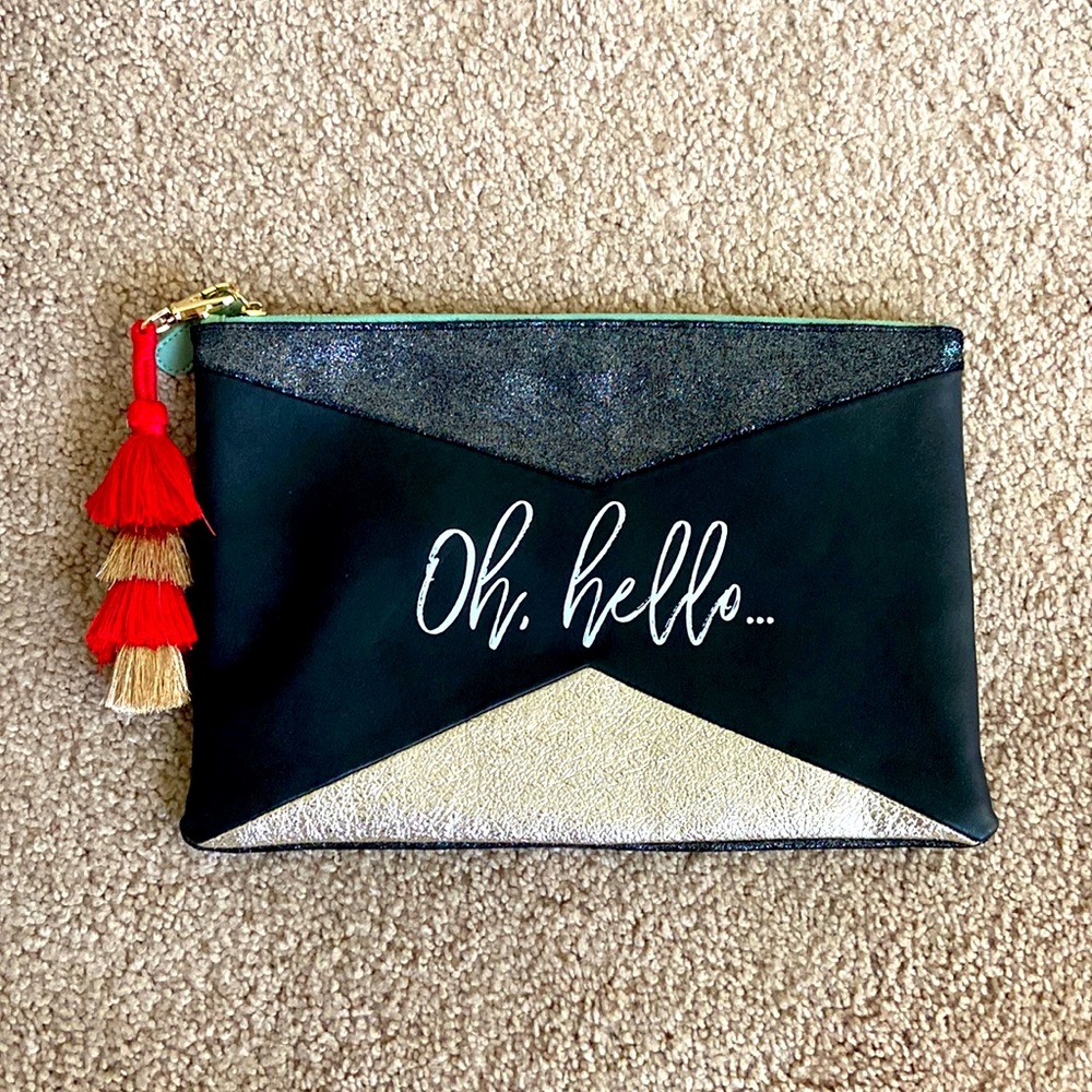 Anthropologie “OhHello” Clutch Bag